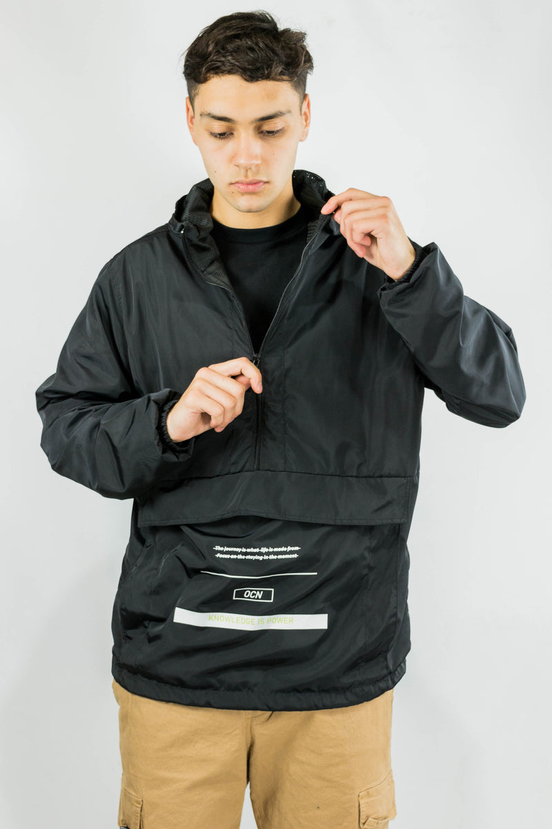 Anorak Ocn Unisex Rainier Negro 164