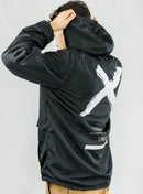 Anorak Ocn H Rompeviento Unisex Rainier Negro 164