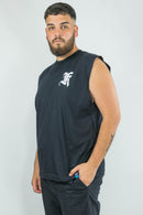 Musculosa King Of Art Hombre Oversize Mullet KOA-Negro 239