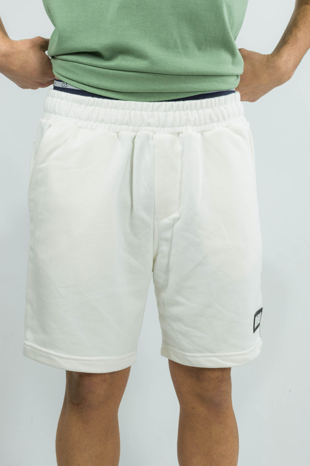 Pantaloneta corta hombre, color negro - racketball movil