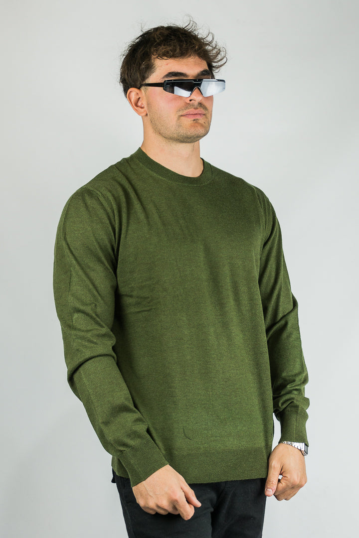 Sweater Ocn Hombre Silky Militar