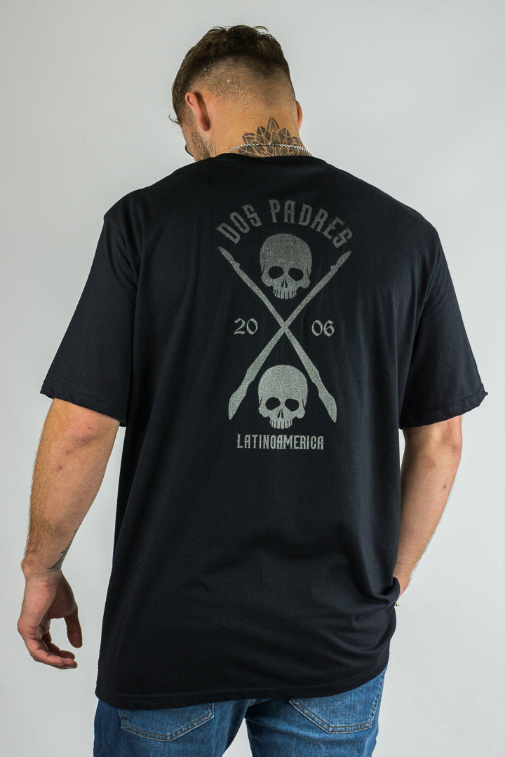 Remera Dos Padres H 2Fathers Diseño 172 Negro 💀🏴‍☠️