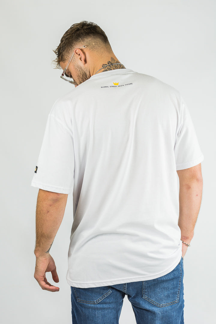 Remera Hombre Kingpin R311 Blanco ⚪👑