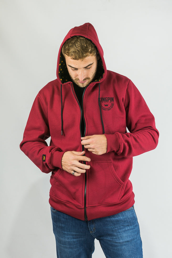 Campera Kingpin H Regular Bordo