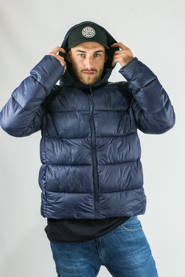 Campera Kingpin Puffer Invisible Navy Night IMPORTADA 👑🌚 (Producto de Outlet) 🚩