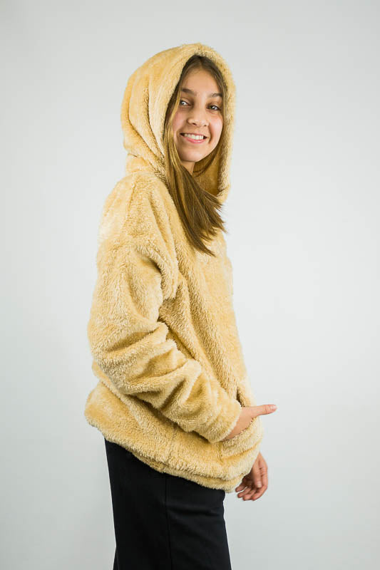 Buzo Ocn KIDS Cozy Hood Camel Claro 265