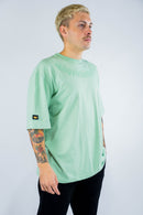 Remera Kingpin H Oversize Round Verde Ola 244