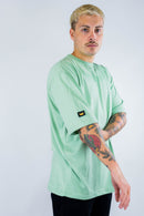 Remera Kingpin H Oversize Round Verde Ola 244