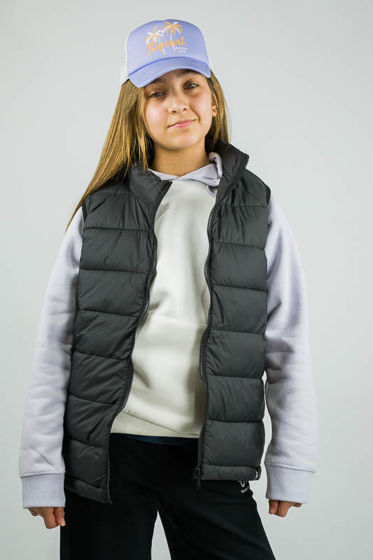 Chaleco OCN Puffer Snow Negro KIDS Unisex