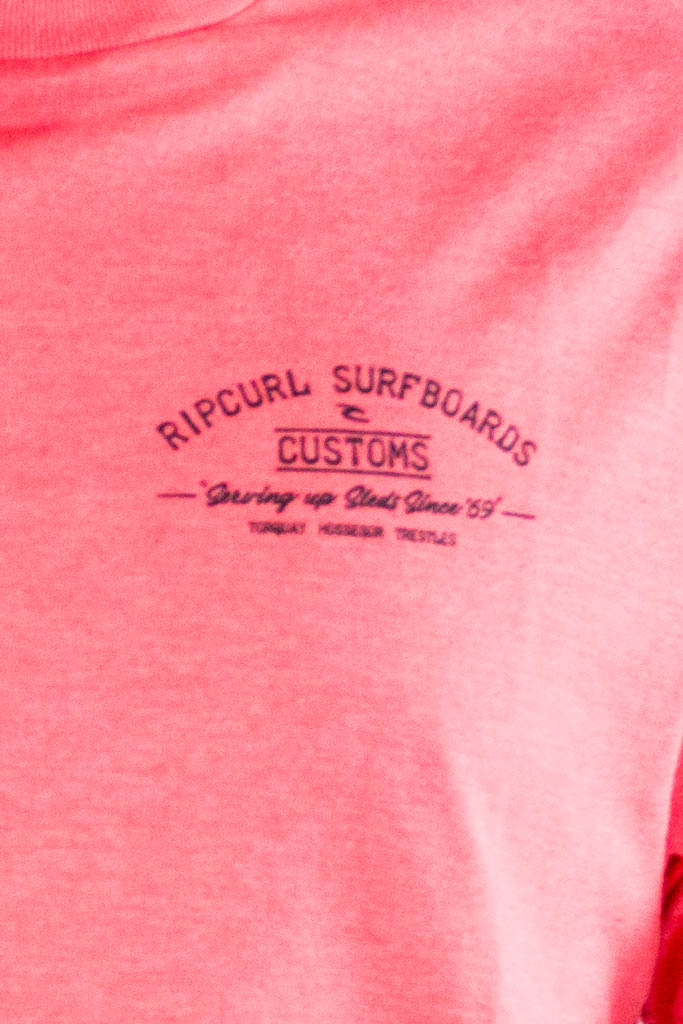 Remera Rip Curl Rc Te Mc Std Mge Print Rosa