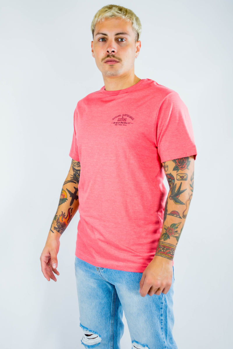 Remera Rip Curl Rc Te Mc Std Mge Print Rosa