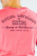 Remera Rip Curl H Te Mc Std Mge Print Rosa