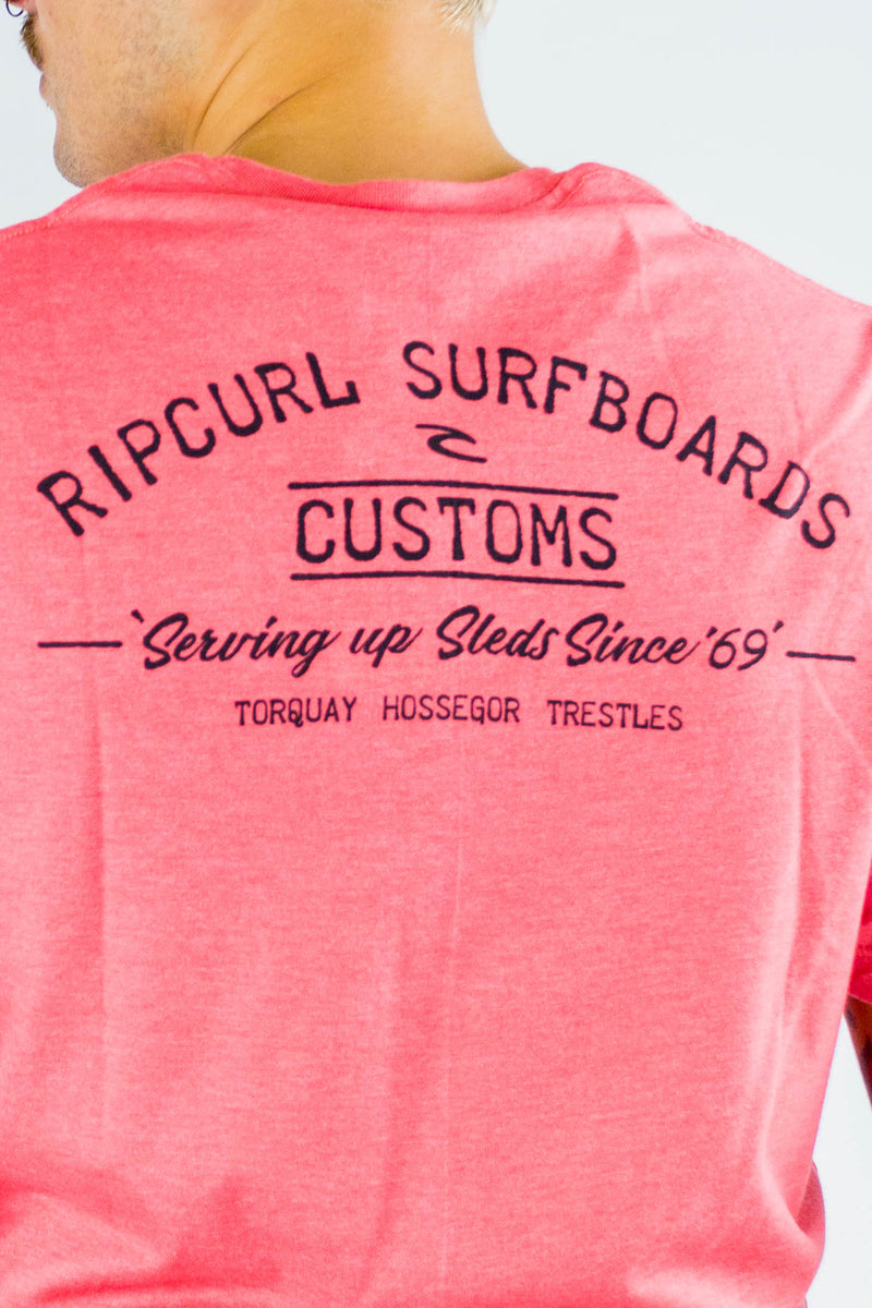 Remera Rip Curl Rc Te Mc Std Mge Print Rosa