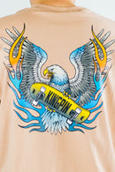 Remera Kingpin H Oversize Regular Almendro 023