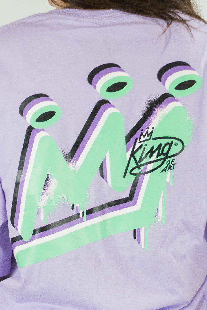 Remera King of Art Lila Rmc Urban Shirt 271