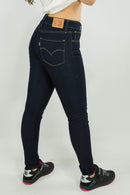 Jean Levis M 721 Hi Rise Skinny Cast Shadow Rinse