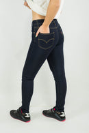 Jean Levis M 721 Hi Rise Skinny Cast Shadow Rinse