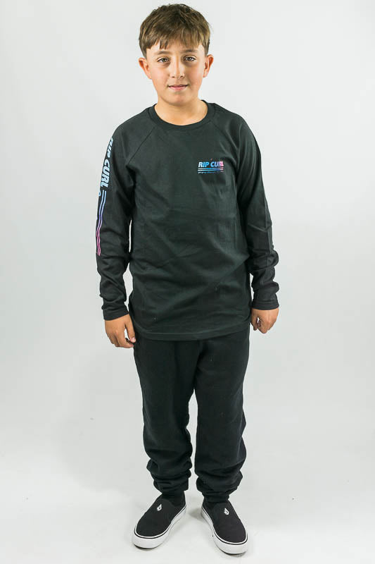 Remera Rip Curl Rc K Te Ml Ranglan Surf Revival