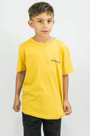 Remera Independent Kids Print Amarillo