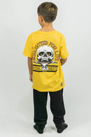 Remera Independent Kids Print Amarillo