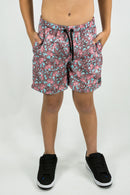 Short De Baño Ocn Kids Tdb Canarias ST- Pulpos Rosas