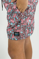 Short De Baño Ocn Kids Tdb Canarias ST- Pulpos Rosas