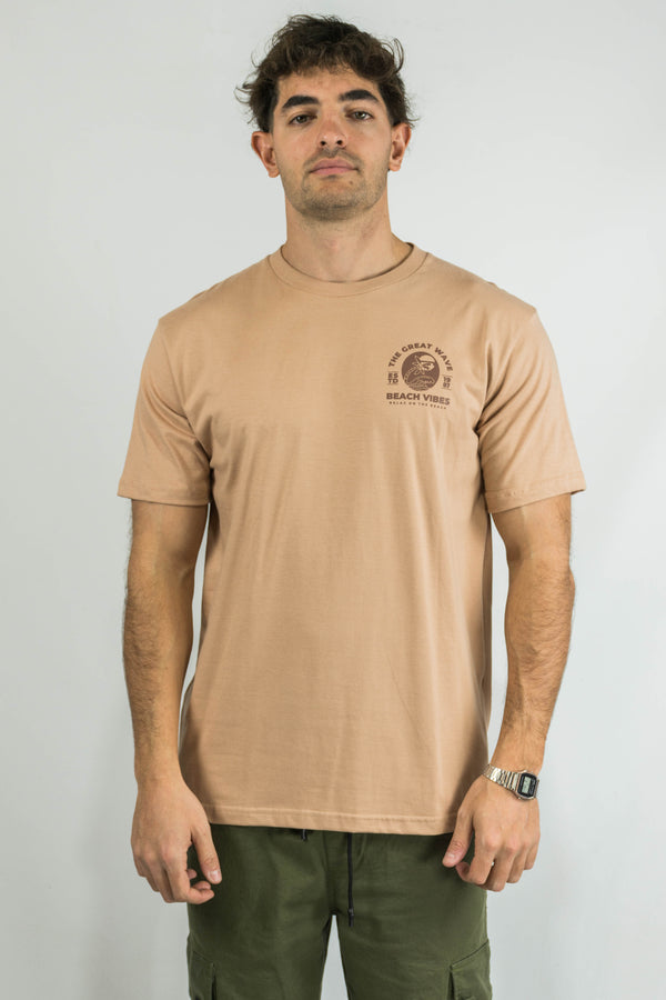 Remera OCN Premium Almendro 006