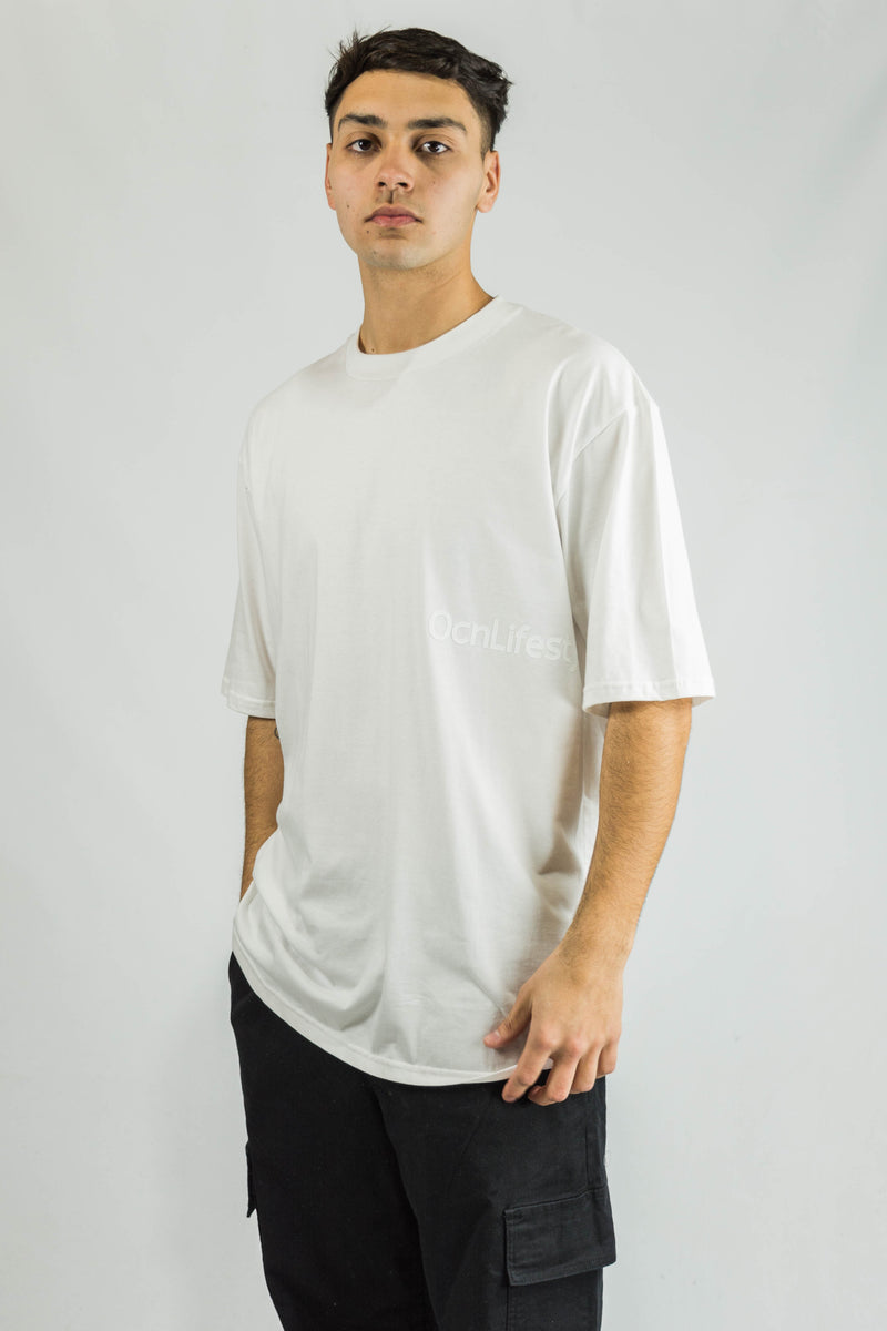 Remera Ocn Hombre Basic Code Oversize Relax Tiza 139
