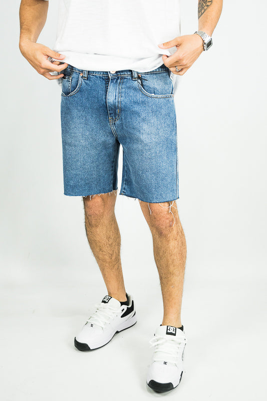 Short Quiksilver Walkshort Upsize Blue Denim Azul