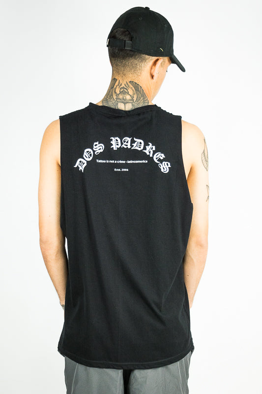 Musculosa Dos Padres Hombre In Black Negro🖤