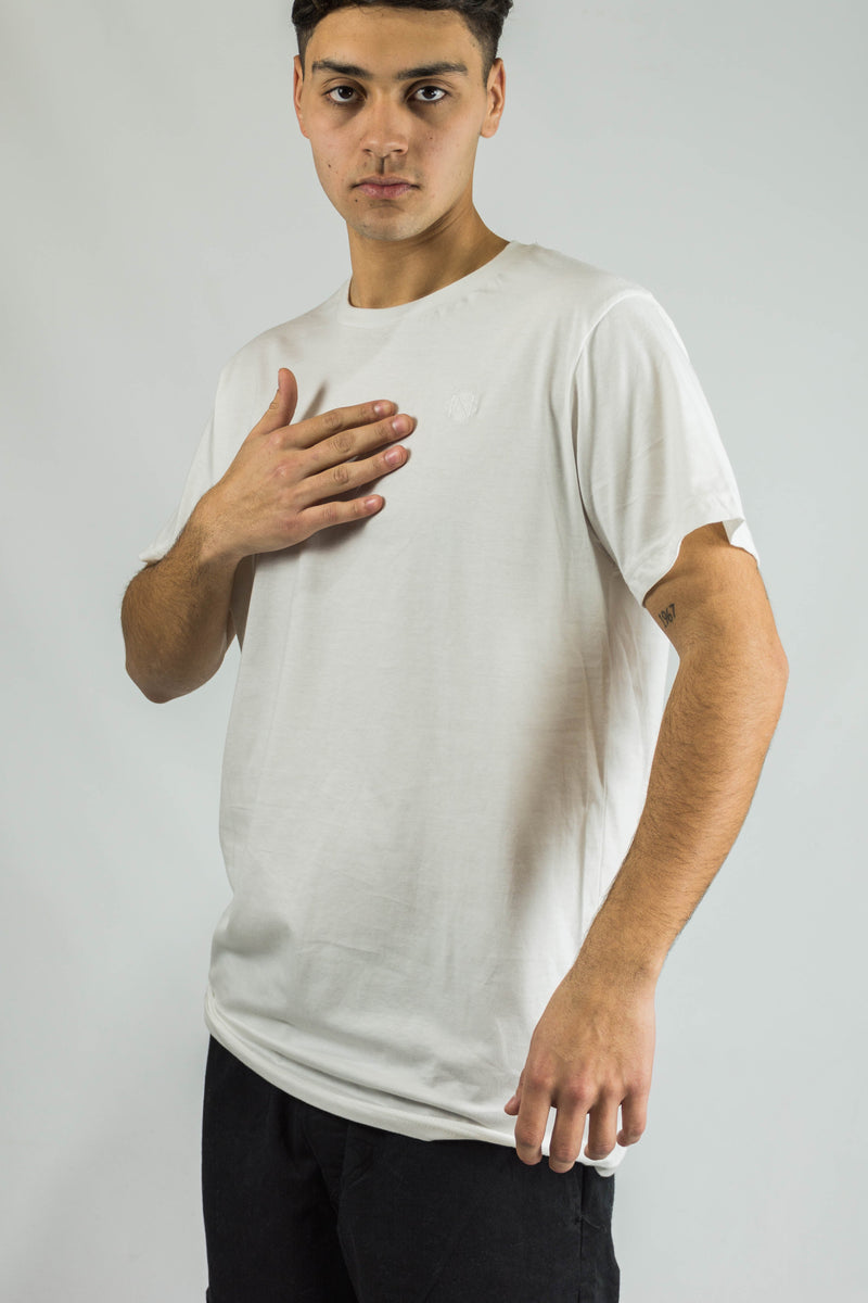 Remera OCN Hombre Basic Color Blanco