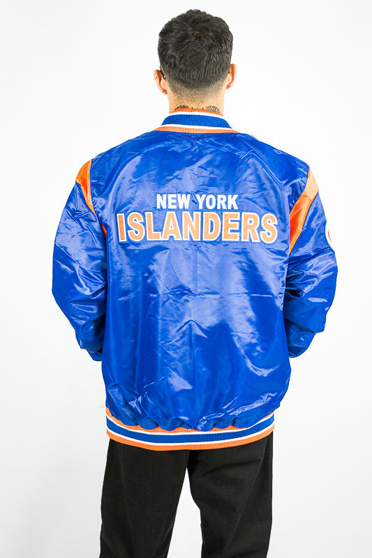 Jacket Starter Jacket Explosiva del equipo Islanders + New York IMPORTADA