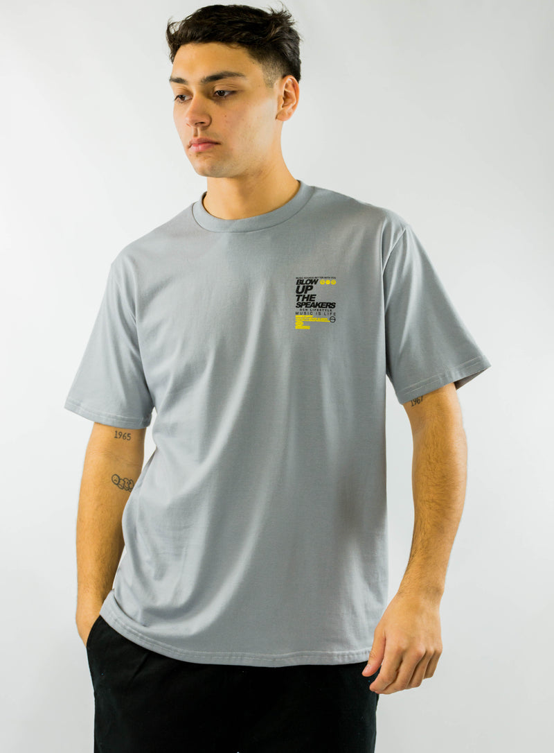 Remera OCN Hombre Premium Gris Medio 031