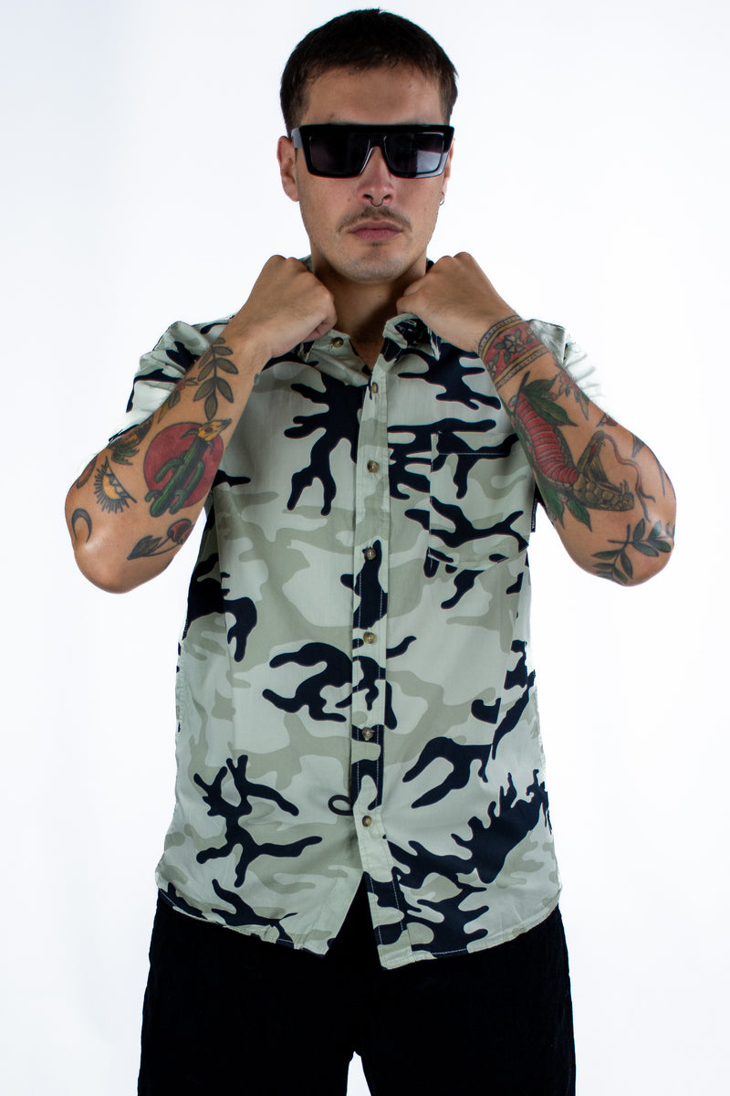 Camisa DC Hombre Mc Dc Warrior Cam