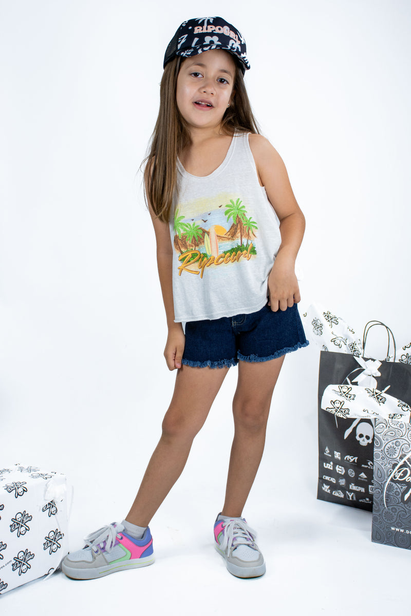 Musculosa Rip Curl Relaxed Paradise Kids