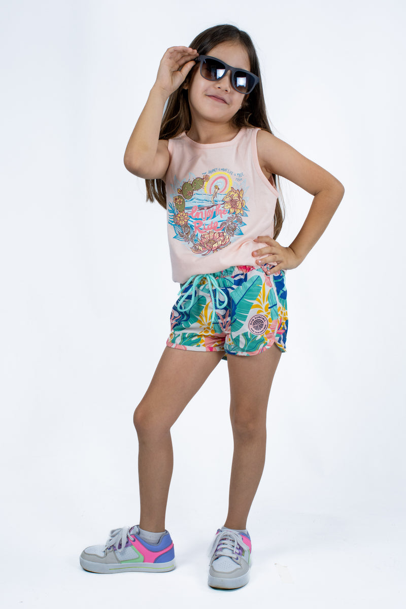 Musculosa Ocn Kids Ginnie Pearl Bush