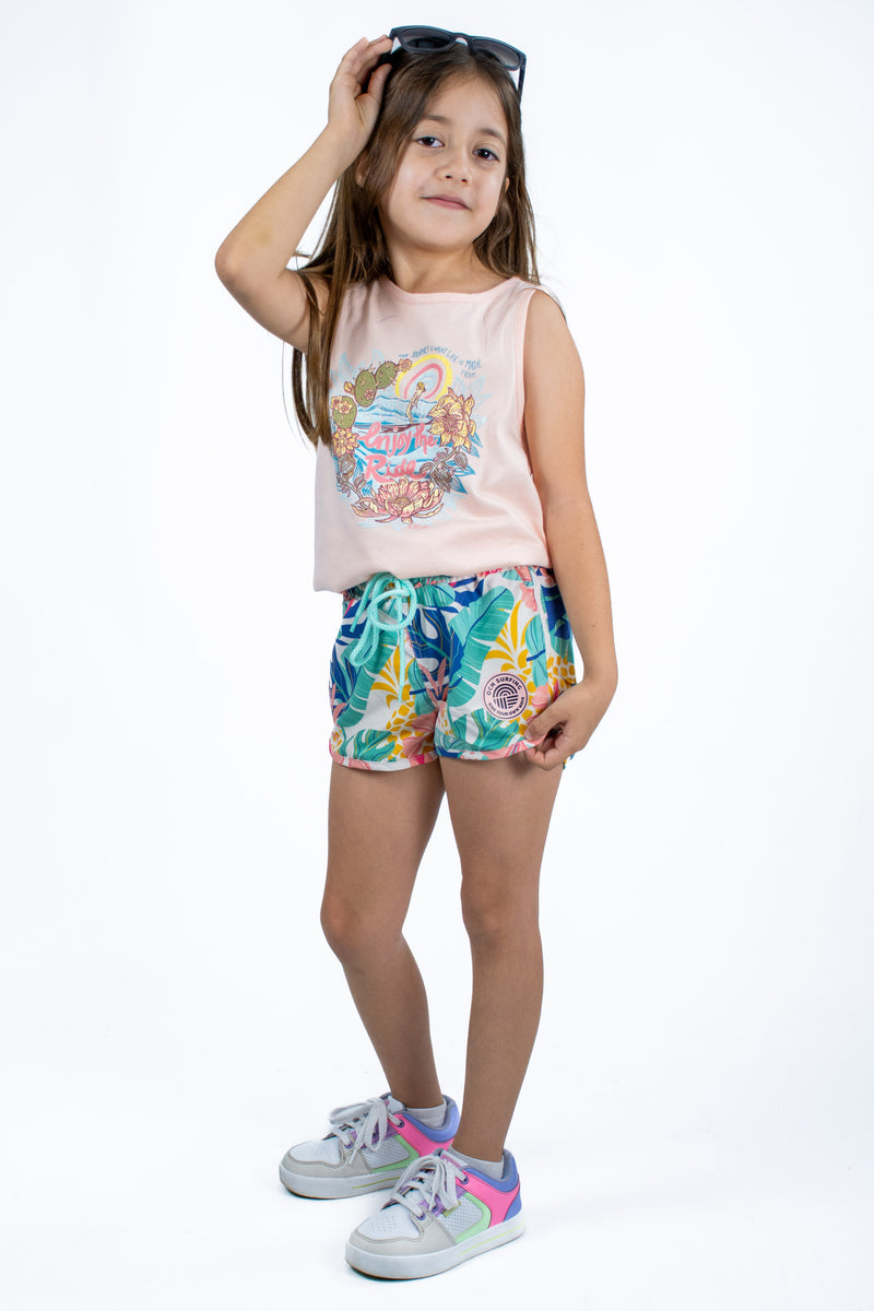 Musculosa Ocn Kids Ginnie Pearl Bush