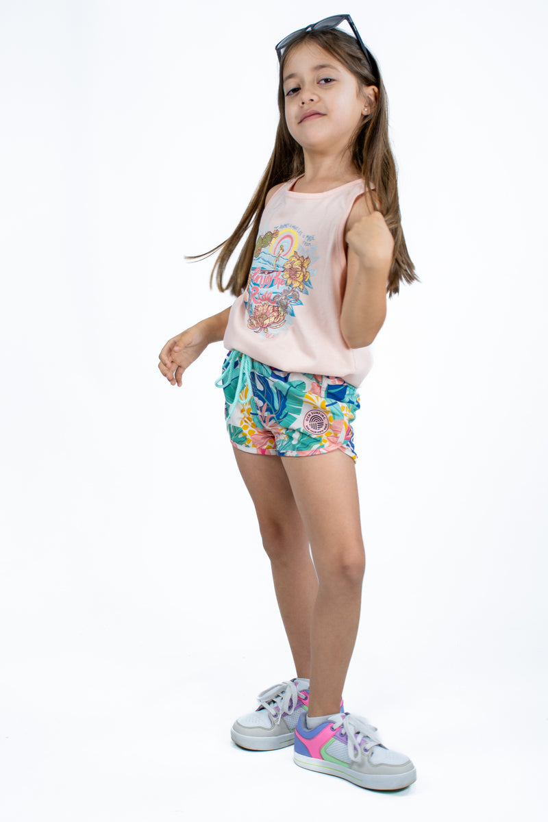 Musculosa Ocn Kids Ginnie Pearl Bush