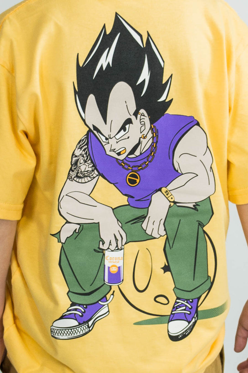 Remera OCN KIDS Tributo Orange Rosa 198(Dragon Ball Z) VEGETA 🟠⭐ 🐉