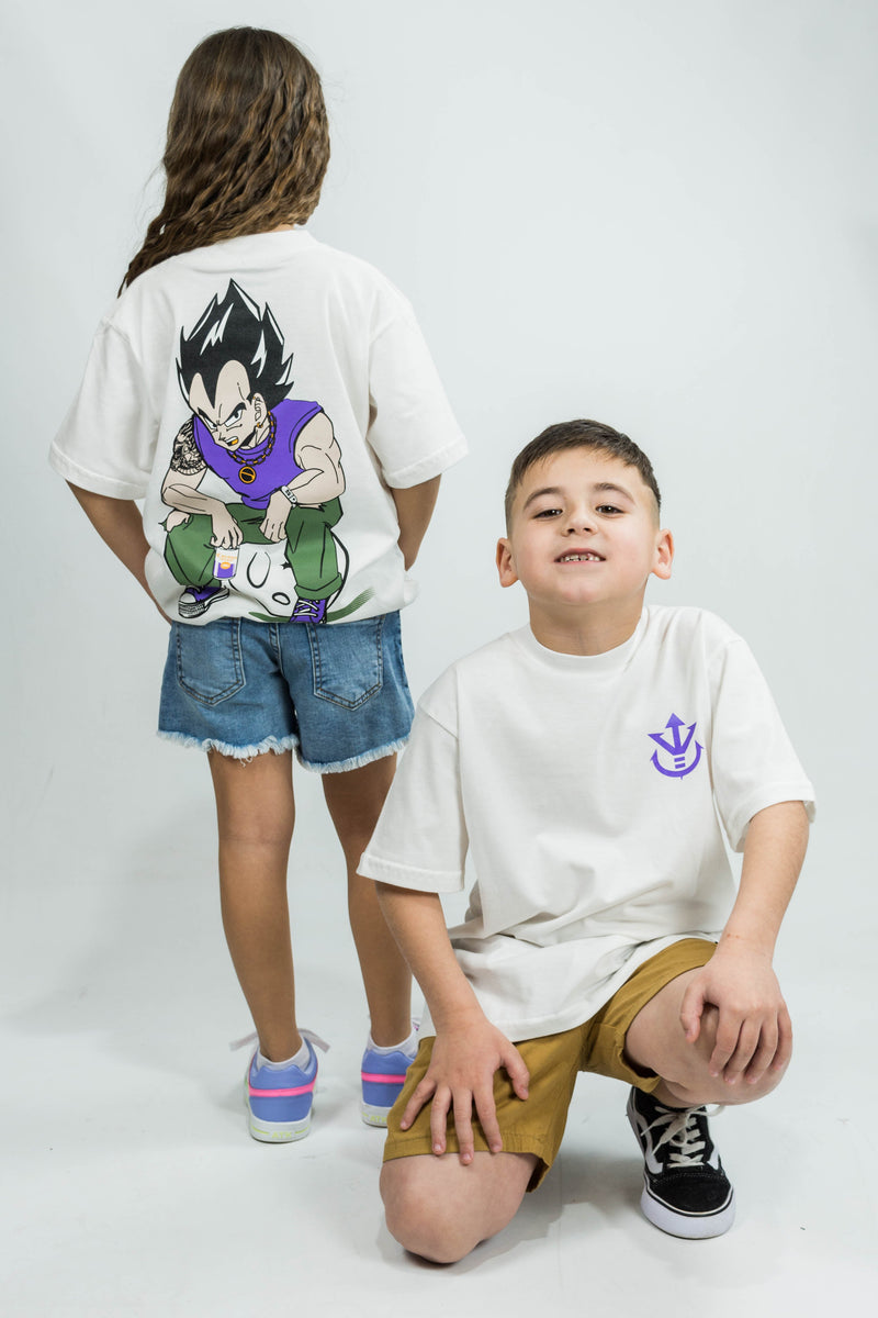 Remera OCN KIDS Tributo Tiza 198(Dragon Ball Z) VEGETA