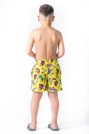 Short De Baño Ocn Kids Tdb Canarias St Estampa Amarillo