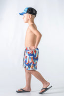 Short De Baño Ocn Kids Canarias St Estampa Parrot