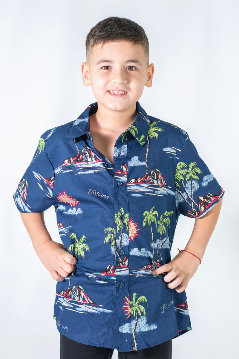 Camisa Volcom KIDS MC ISLAND TIME