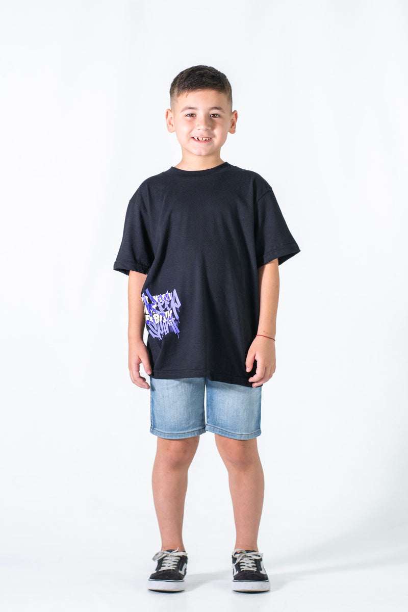 Remera Ocn Kids Vandals Negro 143