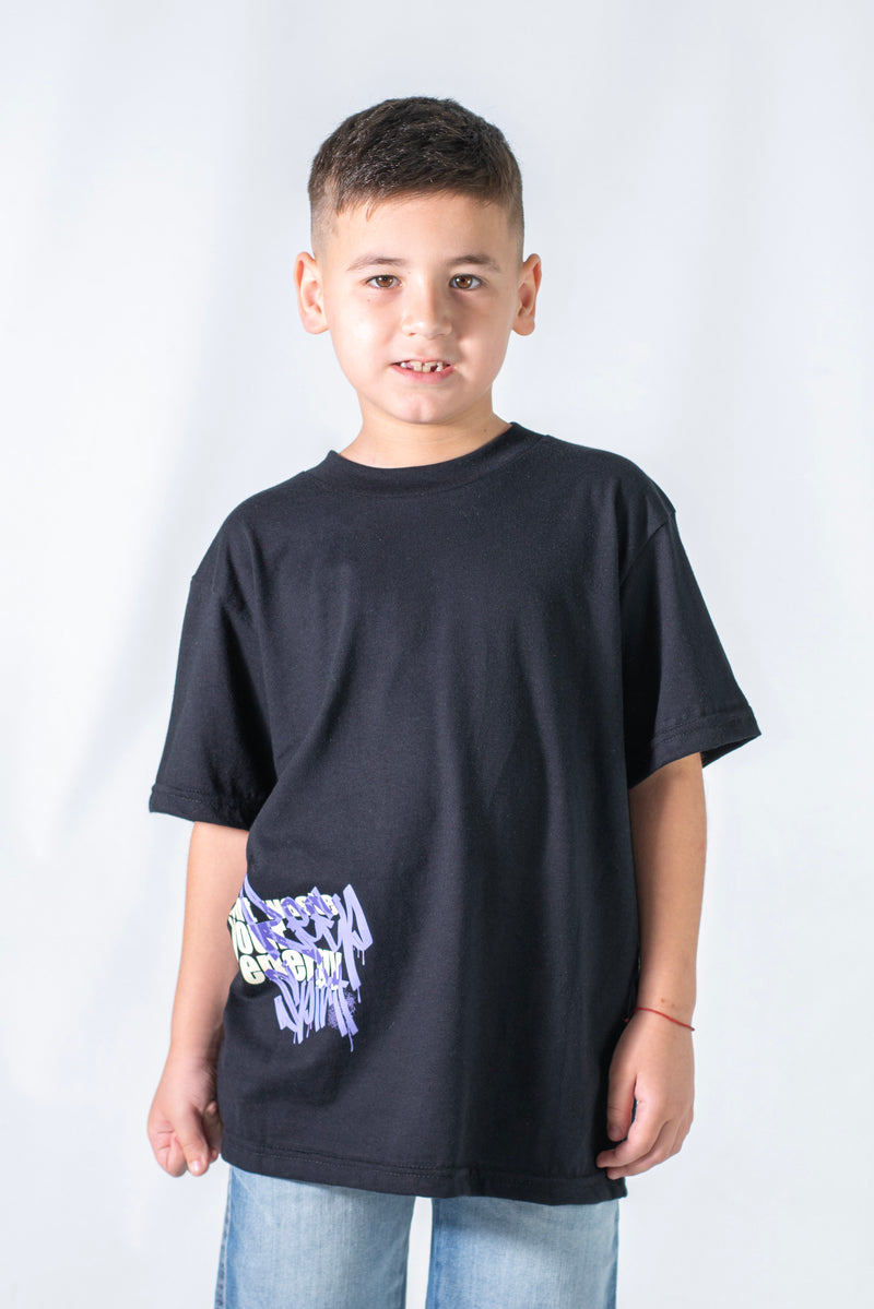 Remera Ocn Kids Vandals Negro 143