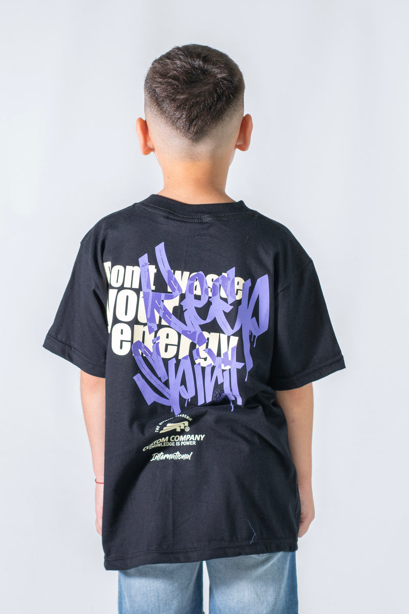 Remera Ocn Kids Vandals Negro 143