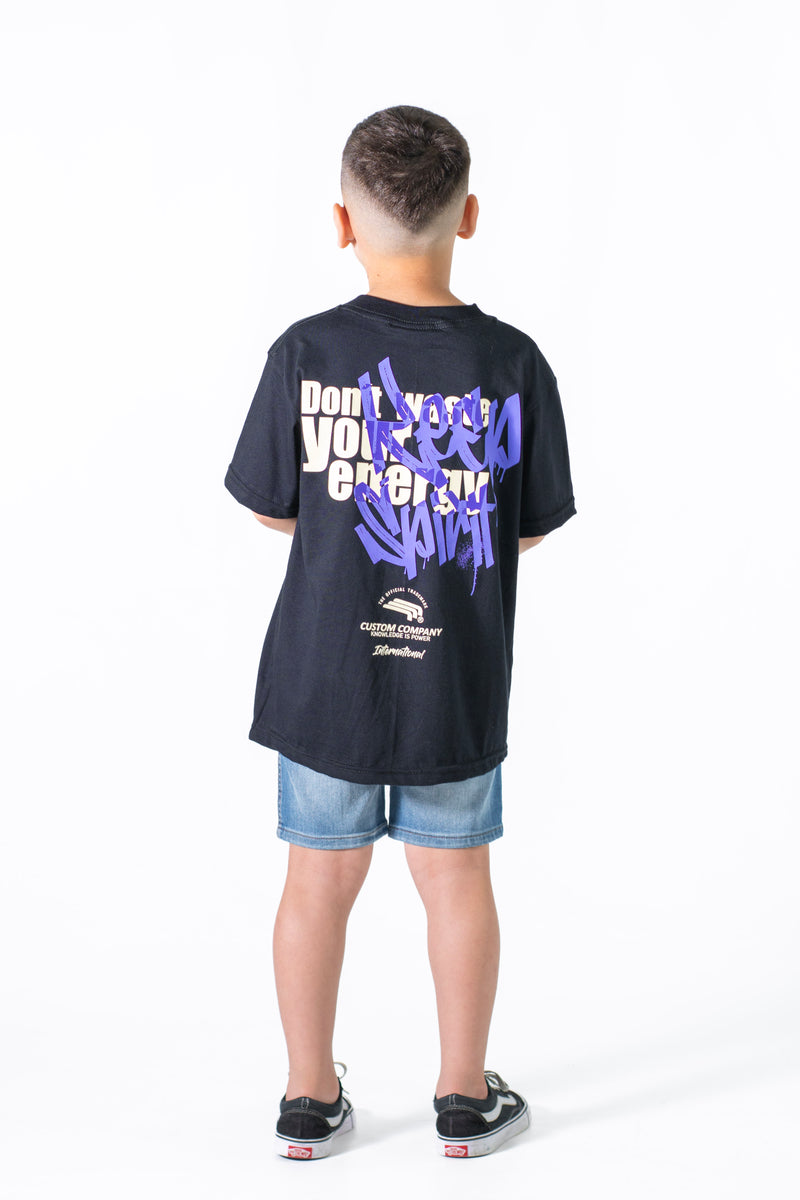 Remera Ocn Kids Vandals Negro 143