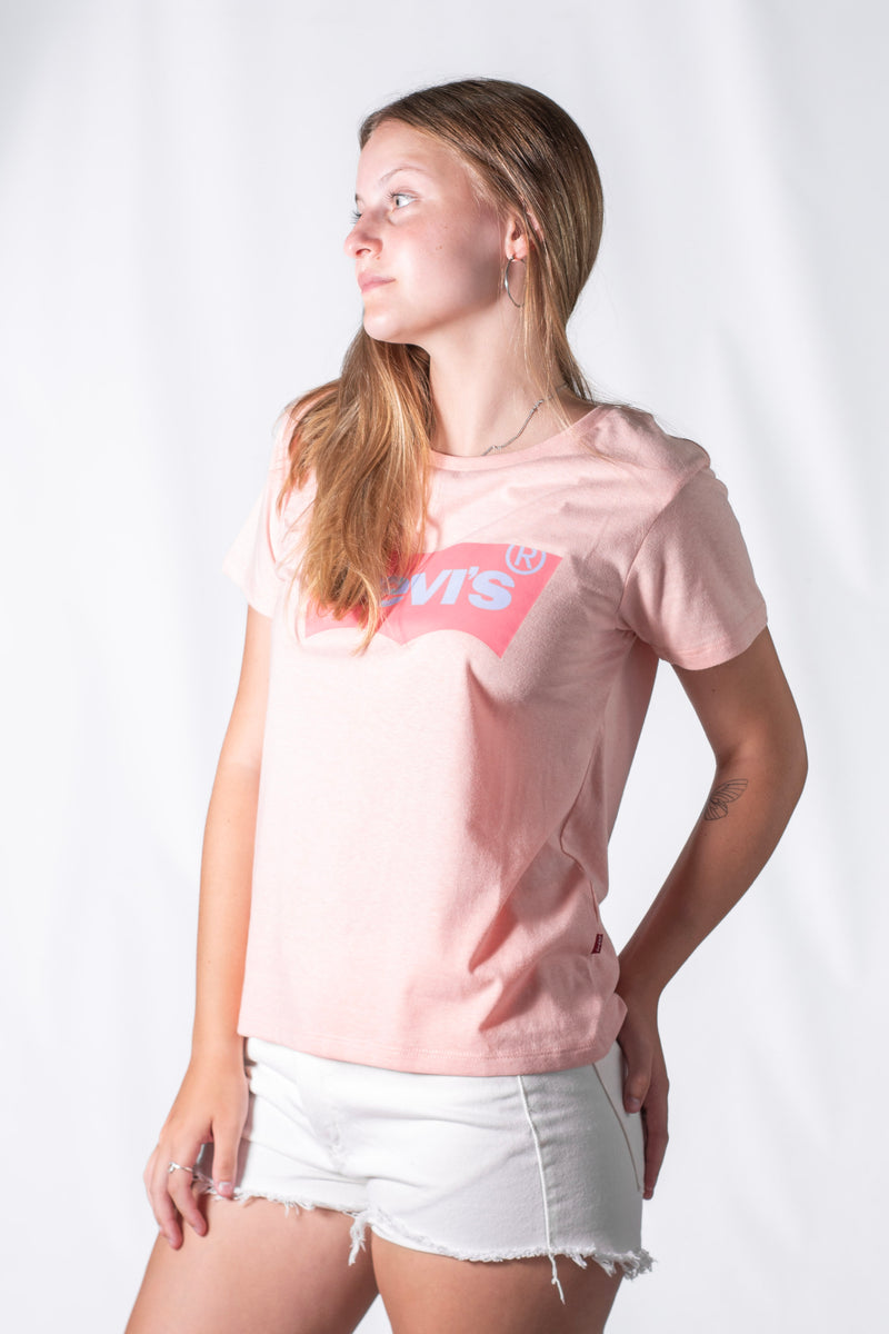 Remera Levi's The Perfect Tee (Batwing) Rosa
