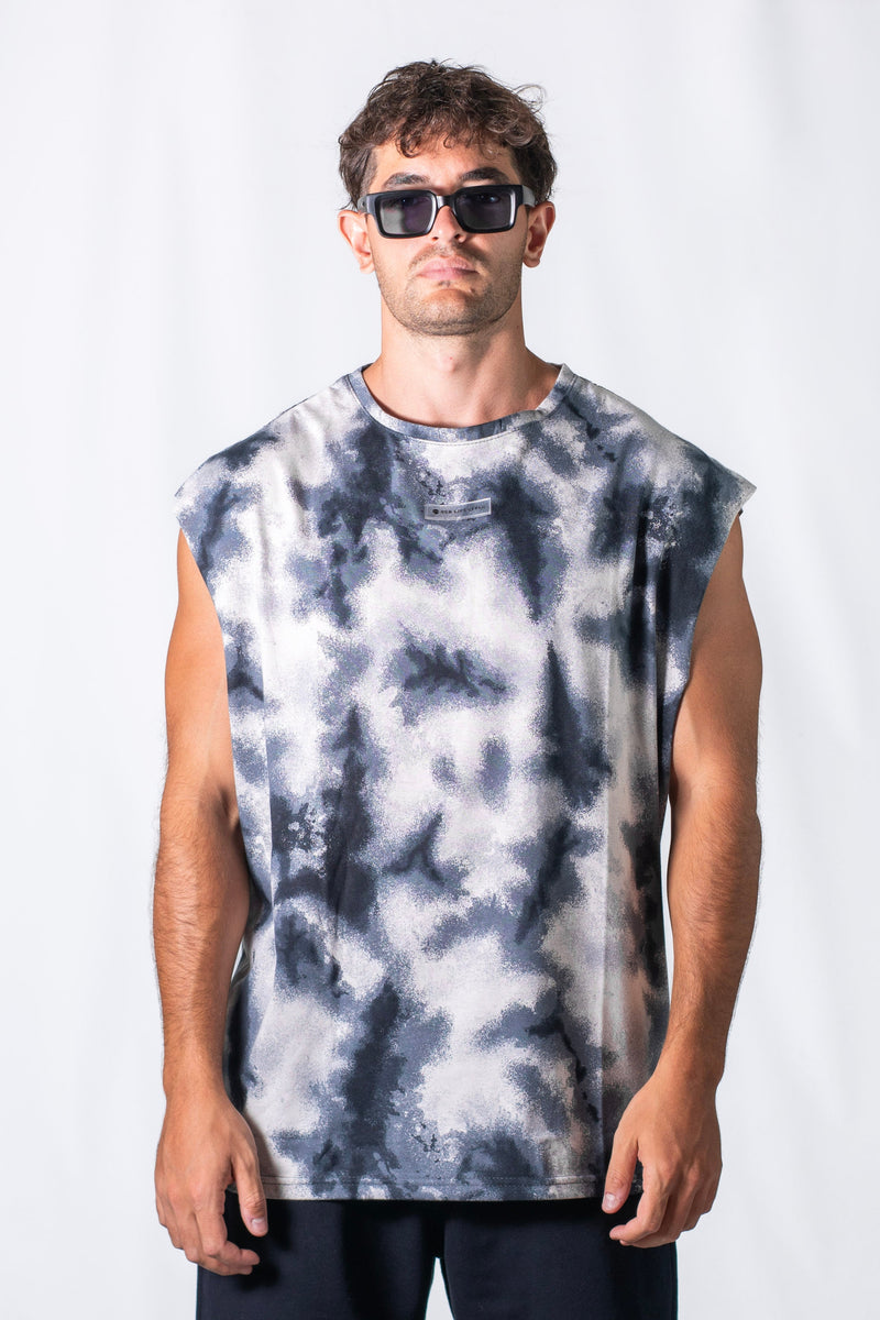 Musculosa Hombre Ocn Vega Batik Negro