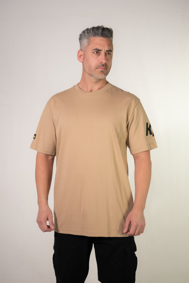 Remera Kingpin H Regular Beige T4